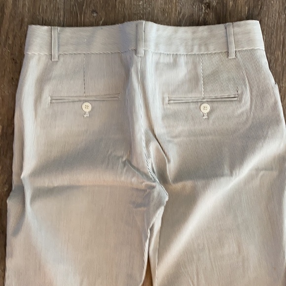Women’s Express White with black stripe Editor Slacks size 0 - Picture 3 of 3
